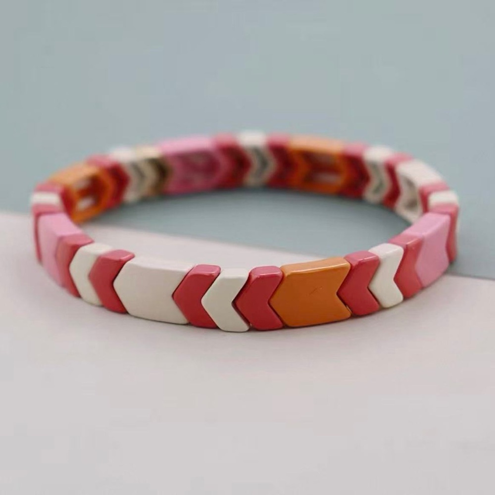 Roxanne Assoulin - Rainbow Brite Bit X Bit Colorful Stretch Bracelet